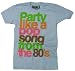 80's Pop Song Guys T-shirt by Glamour Kills Clothing