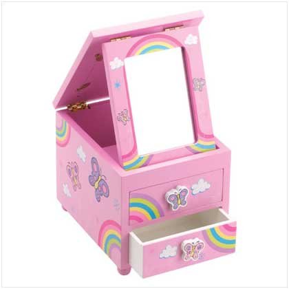 Butterfly Drawer Jewelry Box