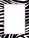 Black & White Zebra Stationery - 20 Sheets