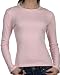 Bella Ladies Long Sleeve Baby Rib Crew Neck Tee Shirt. 5001