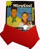 MIRACOOL COOLING BANDANA - RED - 12 PIECE PACK
