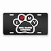 Curly-Coated Retriever Dog Dogs Animal Metal License Plate Wall Sign Tag