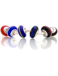 ARMY Military Pandora Compatible European Glass Bead Charm Thin Line Jewelry®