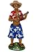 Yo Dude Hawaiian Dashboard Hula Doll