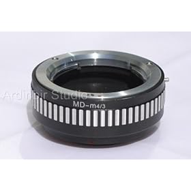 Ardinbir Pro Adapter Ring for Minolta MD MC lens to Micro 4/3 Four Thirds M4/3 Cameras: Olympus PEN E-P1 E-P2 E-PL1, Panasonic Lumix DMC-GF1, GH1, G1, G2, G16