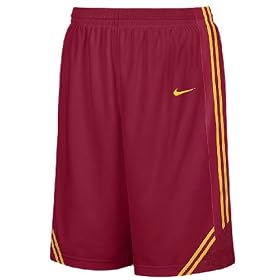 USC Trojans New 2008 09 Crimson NCAA Screen Printed Replica Basketball Shorts By Nike Team Sports