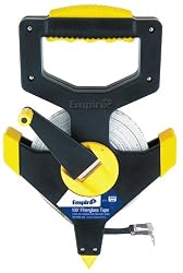Empire Level 6711 100-Feet by 1/2-Inch Standard Open Real Fiberglass Measuring Tape