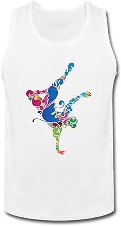 You Qunic Dancer Sleeve Crew Tee T-shirt Tank Top Mens XXXXL