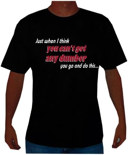 Dumb and Dumber "Redemption" Mens Movie Line T Shirt