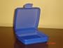 Tupperware Sandwich Keeper Set (One Cool Aqua/one Grape) Set of Two