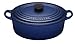 Le Creuset Cast Iron Oval Casserole, Graded Blue, 23 cm