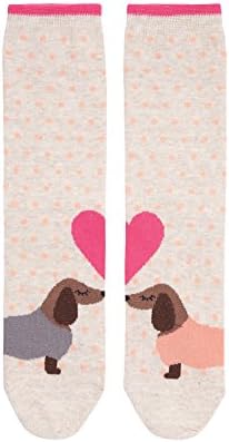 Accessorize Womens Sausage Dog Socks