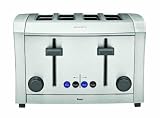 Krups TT9340 Semi Pro All-Metal 1500-Watt 4-Slice Toaster