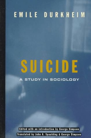 Suicide: A Study in Sociology