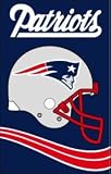 New England Patriots Applique Banner Flag