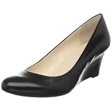 Calvin Klein Womens Yana Kidskin Wedge Pump