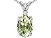 1.53 cttw Genuine Green Amethyst Pendant in 14k title=