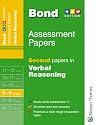 Bond Second Papers in Verbal Reasoning: 8-9 Years (Bond Assessment Papers)