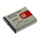 High Capacity InfoLithium NP-FG1 Replacement Lithium-Ion Battery for Sony Cyber-shot DSC-H50, Cyber-shot DSC-H10, Cyber-shot DSC-W120, Cyber-shot DSC-W170, Cyber-shot DSC-W300 Digital Cameras