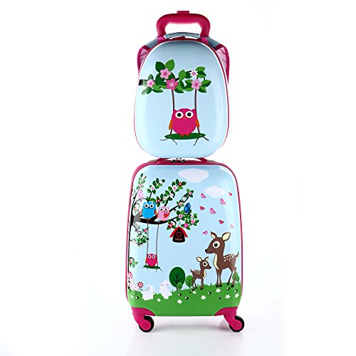Kids Luggage - iPlay, iLearn Girl s Luggage Set 18 Inch Luggage 14 Inch Backpack