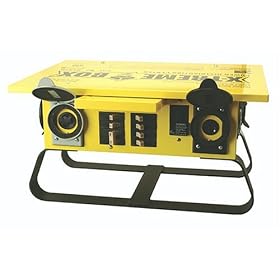 Coleman Cable 1970 Xtreme Box Straight Blade Portable Power Distributor by Coleman
