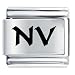 Nv Nevada State Italian Charms Bracelet Link