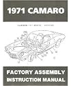 1971 CHEVROLET CAMARO ("F" Series) Factory Assembly Shop Service Repair Manual