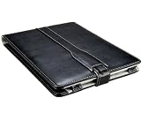 M-Edge Platform Synthetic Leather Kindle Jacket (Fits 6" Display, Latest Generation Kindle), Smooth Black