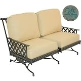 Windham Castings Savannah Casual Back Deep Seating Independent Spr...