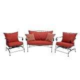 Home Parisienne 3-pc. Wrought Iron Conversation Set