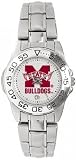 Mississippi State Bulldogs Suntime Sport Steel Ladies NCAA Watch