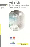 Hydrologie des écosystèmes marins Paramètres et analyses