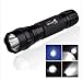 Bingsales® New Ultrafire Wf 502b Cree Xml T6 SSC P7 3 Mode Cree Led Flashlight Bike light 900 Lumens with Integrated Belt Clip Black (1 X 18650 battery not inculded)