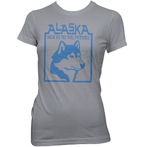 Buy Alaska Ladies Fine Jersey T-Shirt by Solid Gold Bomb