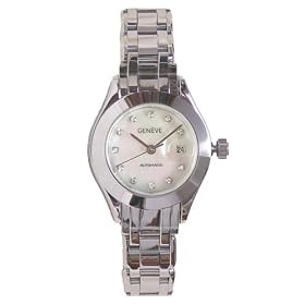 Geneve 18K Solid White Gold Women's Masterpiece MOP - WMST10