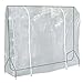 TzBBL Clothes Garment Rack Cover 5 Ft with Strong Zipper Protective Rail Cover 59