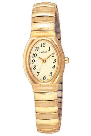 Pulsar Watches, Pulsar Ladies Gold Expansion Band Watch, Womens Watches, Womens Pulsar Watches