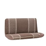 Diamond Tweed Compact Bench Seatcover