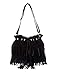 Zeagoo Womens Faux Suede Fringe Tassels Cross-body Shoulder Bag