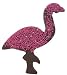 Gourmet Food : Pink Flamingo - Chocolate Flamingo Gift Bag Dark Chocolate