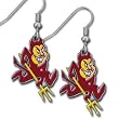 Arizona State Sun Devils Enameled Zinc Logo Earrings - NCAA College Athletics Fan Shop Sports Team Merchandise