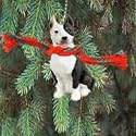 Pit Bull Terrier Miniature Dog Ornament - Brindle
