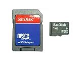micro　ＳＤカード【１GB】（SDアダプタ付）　≪ＳａｎＤｉｓｋ≫の画像