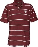 Texas A&M Aggies Classic Pique Striped Polo