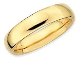 Stackable Expressions Gold Plated Sterling Silver Polished Stackable Ring