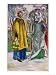 He Wears an Overcoat with Slashed Sleeves for Convenience Art Giclee Poster Print by ...