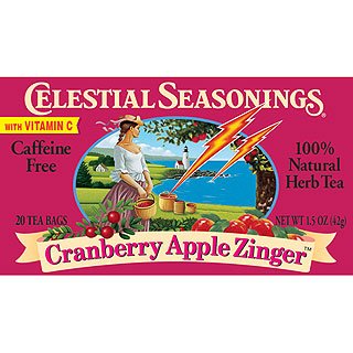 Celestial Seasonings Cranberry Apple Zinger Tea by Celestial Seasonings