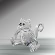 Crystal Sitting Monkey #M-30091