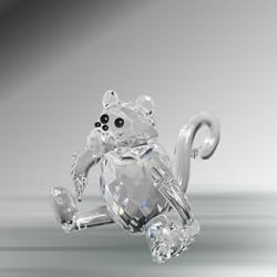 Crystal Sitting Monkey #M-30091