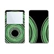 Circulitis Black Design Skin Decal Sticker for Apple iPod video 30GB/ 60GB/ 80GB Player